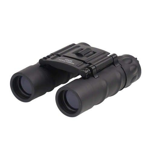 Mil-Tec - Binoculars Mini Gen II 10x25 with pouch - Black - 15702102