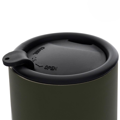 M-Tac - Thermal Mug With Lid - 280 ml - Olive - 60009001