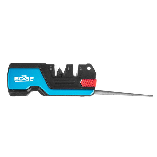 The Edge - BushSHARP Knife Sharpener - Flint - Blue - 555-012