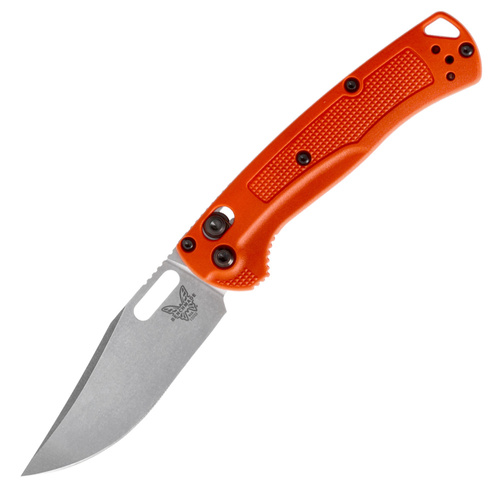Benchmade - Folding Knife EDC Mini Taggedout - Axis Lock - CPM-154 - Orange - 15533