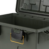 Fosco Industries - Utility Ammo Box Compact - 18.5 L - Polymer - Green - 465204