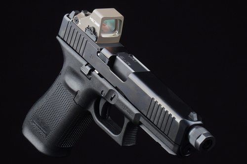 Holosun - Collimator HS407K Open Reflex SubCompact Pistol Sight - FDE - HS407K-X2-FDE