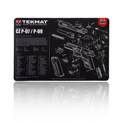 TekMat - Gun Cleaning Mat - CZ P-07 / P-09 - 27x43cm - TEK-R17-CZP07
