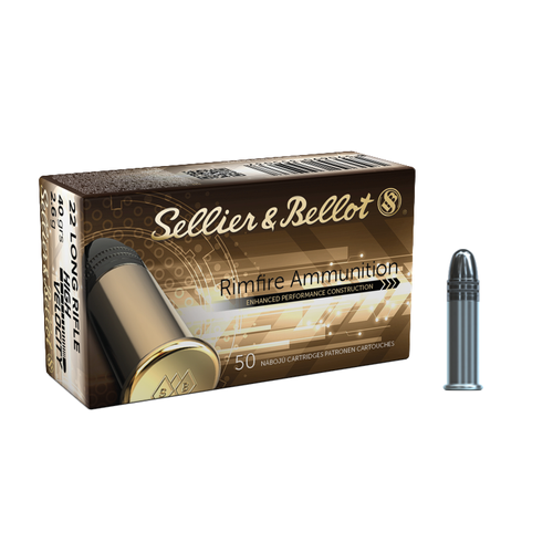 Rimfire Ammunition Sellier&Bellot .22LR HV 40 gr / 2.6 g - 50 rounds - V355227