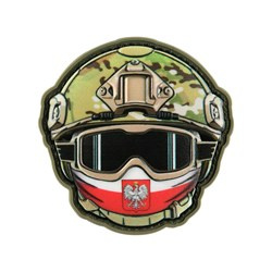 M-Tac - Emoji Poland patch №6 Balaclava - PVC 3D - Camo - 51353606