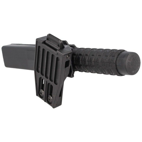 ESP - Hardened expandable baton with holder - 23" - Extra grip handle - Black - ExB-23H BLK BH-55