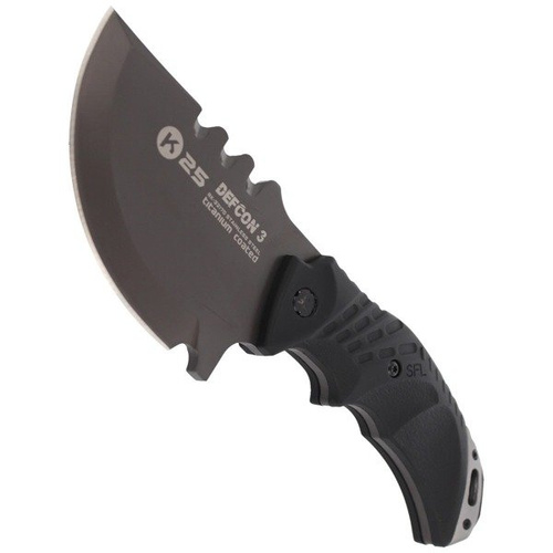 K25 - DEFCON 3 Titanium Tactical Fixed Knife - 32170
