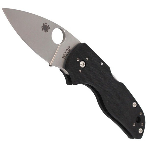 Spyderco - Lil' Native® G-10 Black Mid Back Lock Knife - C230MBGP