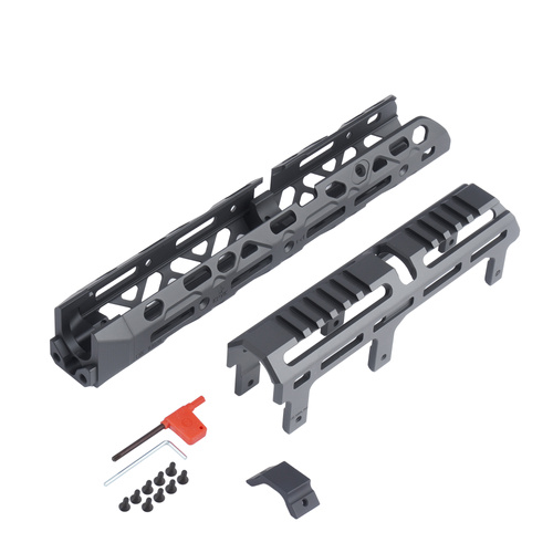 Kruk - Medium Handguard with Long Gas Tube Cover - Black - CRC 1U020B