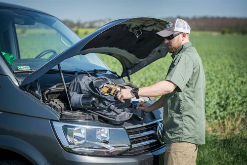 Helikon - Velcro Panel Insert MOLLE Adapter 2 - Cordura - Coyote - IN-MA2-CD-11