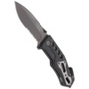 FOX - Knife BlackFox Drop Point Rescue Folder- Black - BF-115