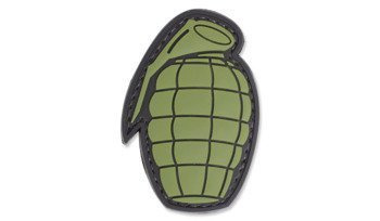 4TAC - PVC Patch - Grenade Olive