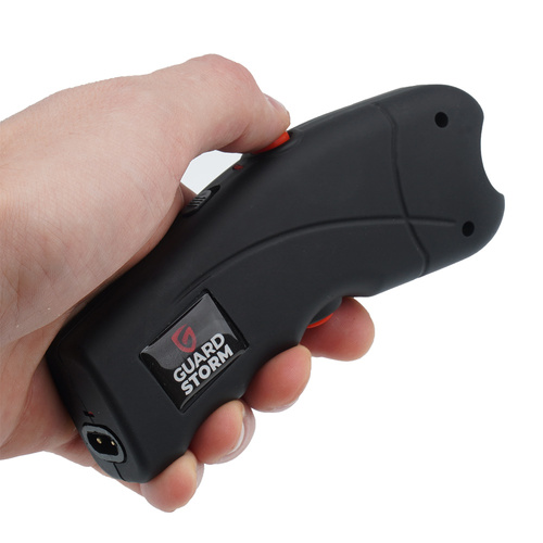 Guard - Storm Stun Gun With Flashlight - With Etui - 800 000 V - 110 lm - YC-309