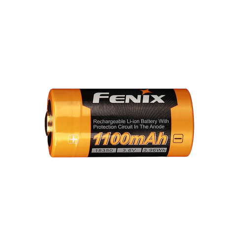 Fenix - Rechargeable Battery ARB-L18 18350 - 1100 mAh - 3,6V - ARB-L18-1100