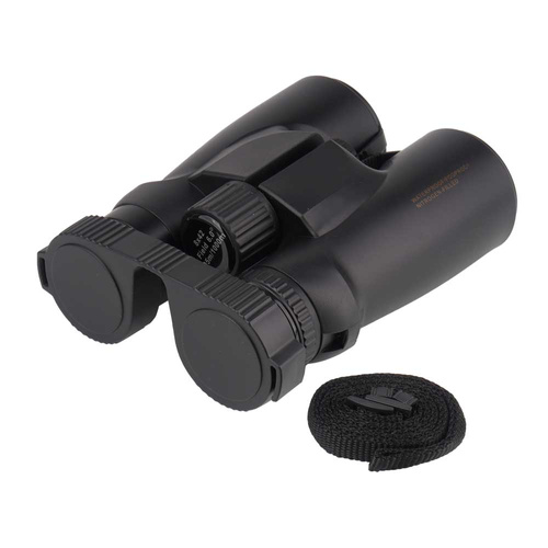 Mil-Tec - Waterproof 8x42 Binoculars with pouch - Black - 15700002