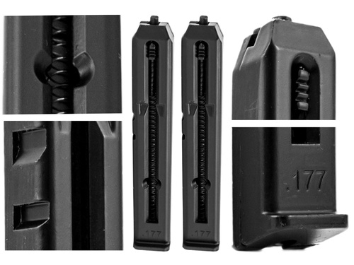 Umarex - Magazine - Beretta Elite II - 4.5 mm BB - 2 pcs - 5.8090.1