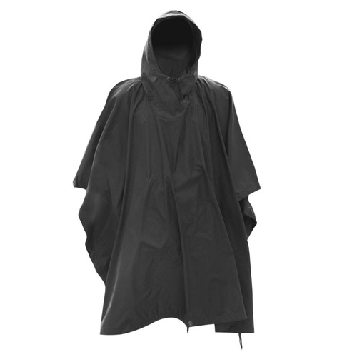 Mil-Tec - Poncho US - RipStop - Black - 10630002