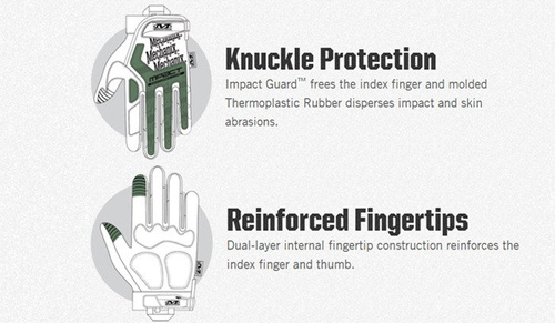 Mechanix - M-Pact Tactical Gloves - Coyote Brown - MPT-72