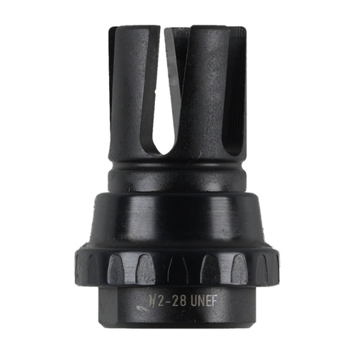 Gomander - Quadron flame compensator - 5.56 mm - 1/2x28 UNEF-9 thread - Black - TB0.10172