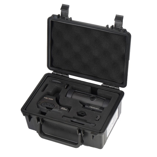 Holosun - Set of HS510C Open Reflex Sight with HM3X Magnifier - QD Mount