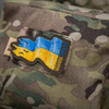 M-Tac - Ukraine Flag Patch - Embroidery - Cordura 500D - Left - Ranger Green - 51298023