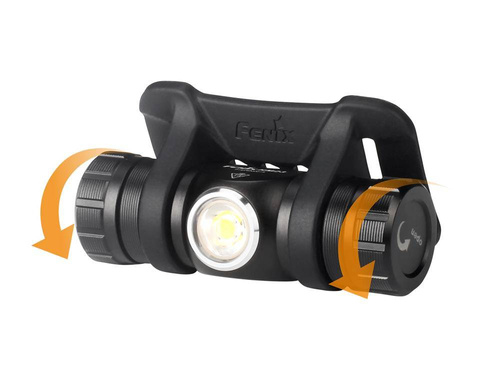 Fenix - LED Headlamp - 240 Lumens - AA - Black - HM23