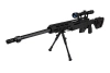 Well - ASG Sniper Rifle Replica MB4411D UPV - 6mm - Spring-loaded - Scope - Bipod - Black - WEL-03-007312