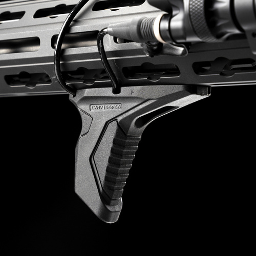 Strike Industries - Link Angled HandStop with Cable Management System - M-LOK / KeyMod - Black - SI-AR-HSFG-BK