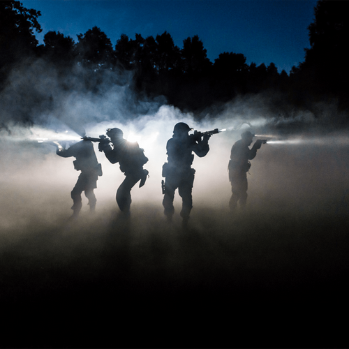 Mactronic - Black Eye LED Tactical Flashlight - 1000 lm - Black - THH0049