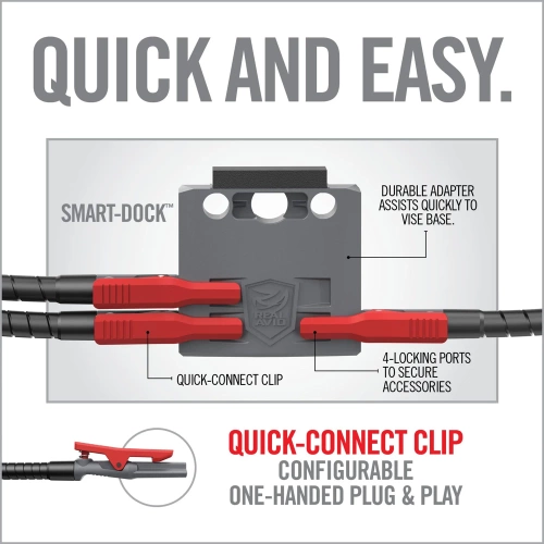 Real Avid - Smart-Assist quick connect system - Black/Red - AVMVACC