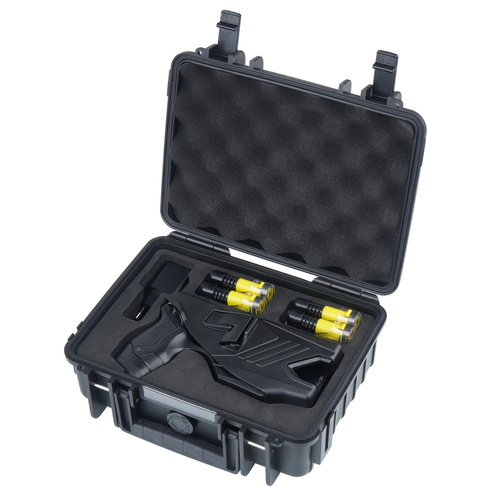 Husha - TX200P 2-Shot Stun Gun - 55,000 Volts - Set - TX200P