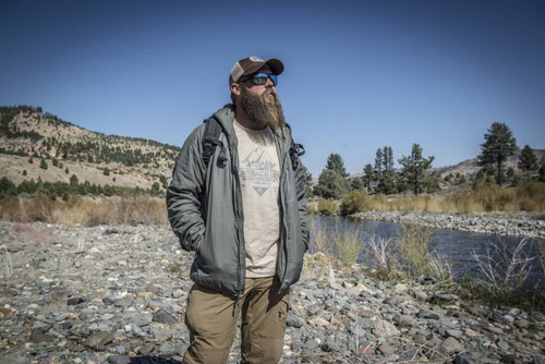 Helikon - T-shirt Outback Life - Taiga Green - TS-OBL-CO-09