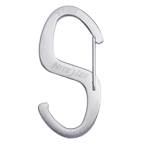 Nite Ize - S-Biner® Hook 'N Hold™ - Stainless Steel - SBH-11-R6