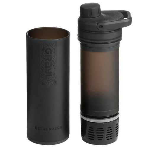 Grayl - UltraPress water filter bottle - 500 ml - Black - 500-COV
