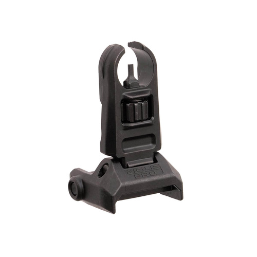 Magpul - Folding Front Sight Hooded MBUS Pro - QPQ Steel - Black - MAG1518-BLK