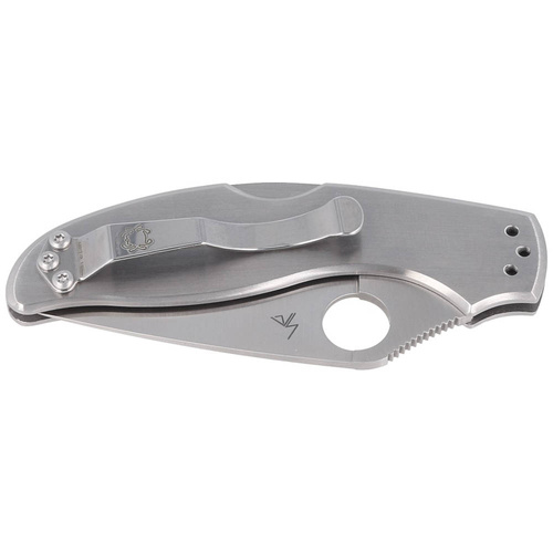Spyderco - Folding Knife UpTern Stainless - 8Cr13MoV - Silver - C261P.