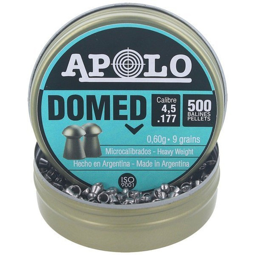Apolo - Premium Domed Airgun Pellets - .177 / 4.50 mm - 500 psc - E19913
