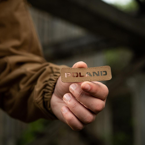 M-Tac - Patch Poland 25х80 - Laser Cut - Coyote - 51001005