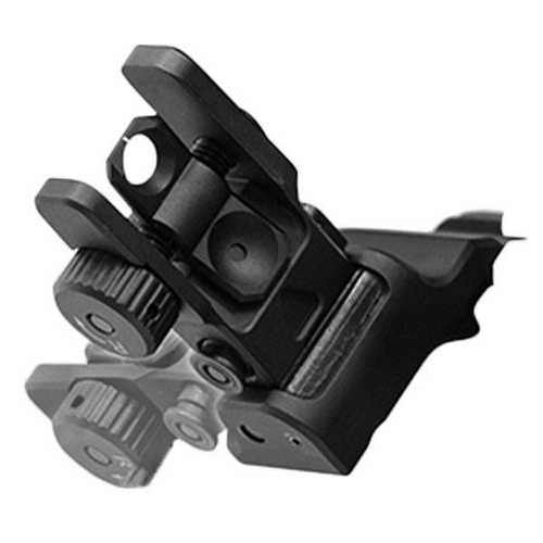UTG - Accu-Sync® Folding Rear Sight Offset - Black - MT-945