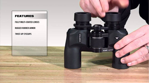 Vortex Optics - Raptor 8.5x32 Binoculars - R385