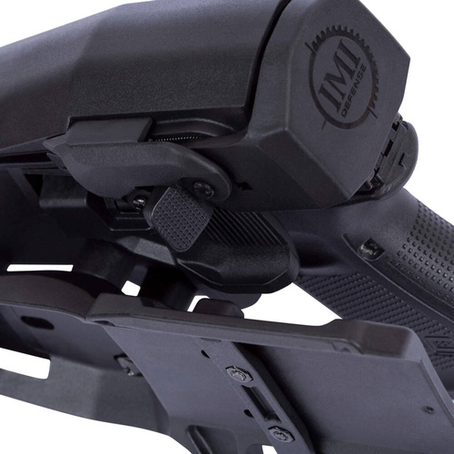 IMI Defense - OWB RD3 Level 3 Red Dot Sight Holster - Glock - Right - Black - IMI-RD3.