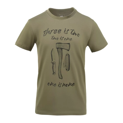 Helikon - T-shirt One is None - Olive Green - TS-ONN-CO-02