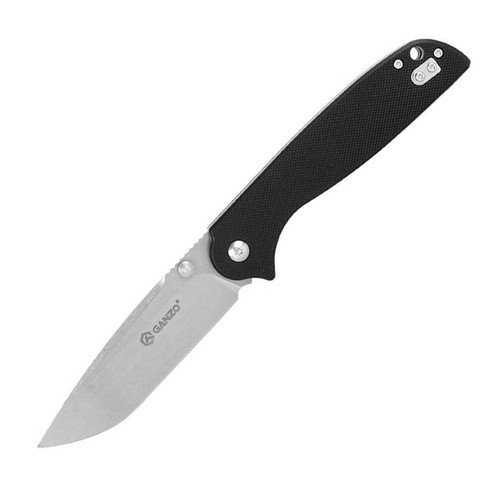 Ganzo - Folding Blade Knife EDC - G10 - Liner Lock - Black - G6803-BK
