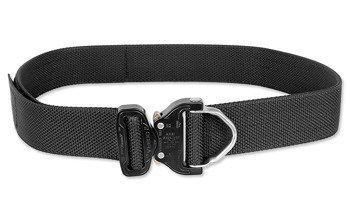 Bayonet - THIRDLINE tactical belt - AustriAlpin COBRA D-RING buckle 18kN - 45 mm - Black.