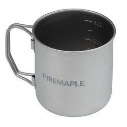 Fire Maple - Alti Travel Mug - 300 ml - Titanium