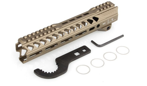 Strike Industries - Strike Rail Handguard for AR-15 - 10" - Flat Dark Earth - SI-StrikeRail-10-FDE