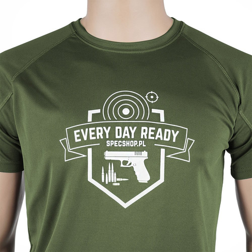 SpecShop.pl - Thermoactive Shooting T-Shirt - Tactical Green