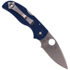Spyderco - Folding Knife EDC Native 5 - Leaf-Shaped - FRN - CPM S110V - Dark Blue - C41DBL5