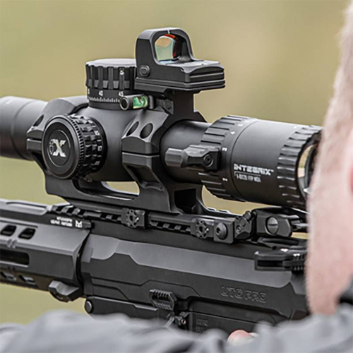 Leapers - Accu-Sync 34mm Mounting Bracket with Level and MRDS Mount - Black - MT-RTF4