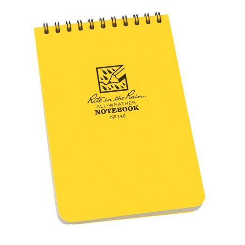 Rite in the Rain - All-Weather Notebook - 4 x 6" - 146 - Yellow